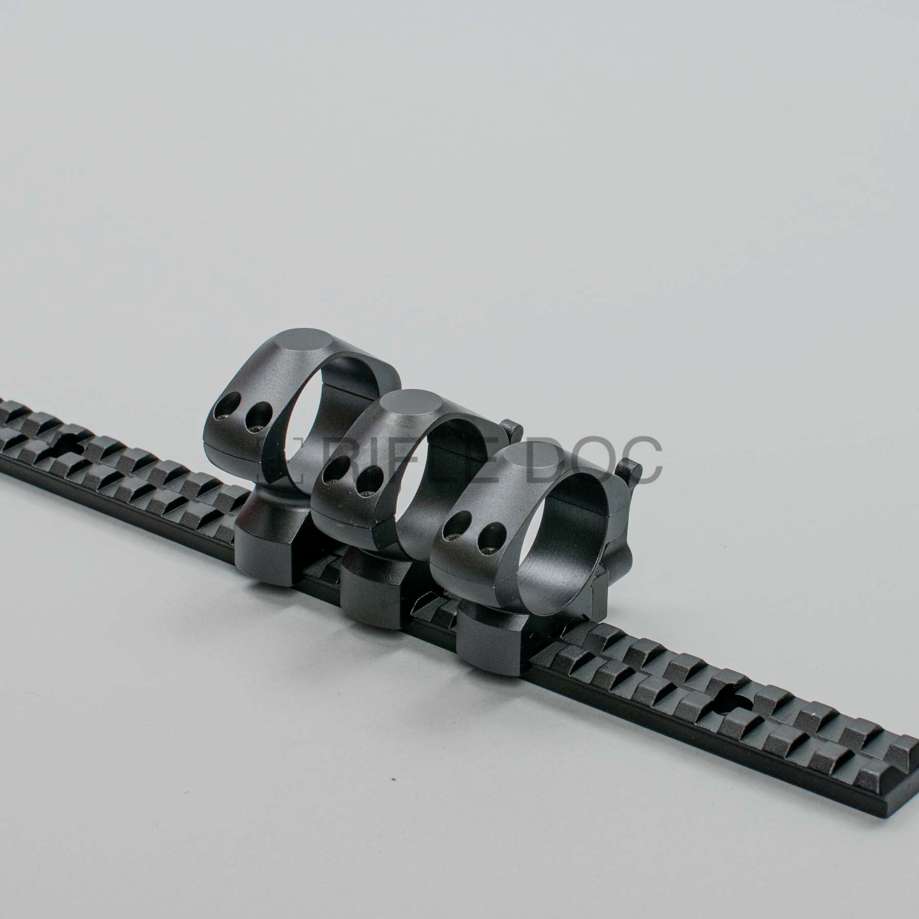 Stahlmontage Low Profile | 30mm Durchmesser 2-fach verschraubt