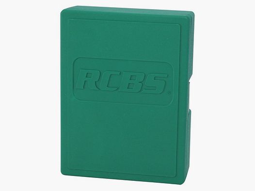RCBS Die Storage Box Verte / Boîte à matrices en plastique vert