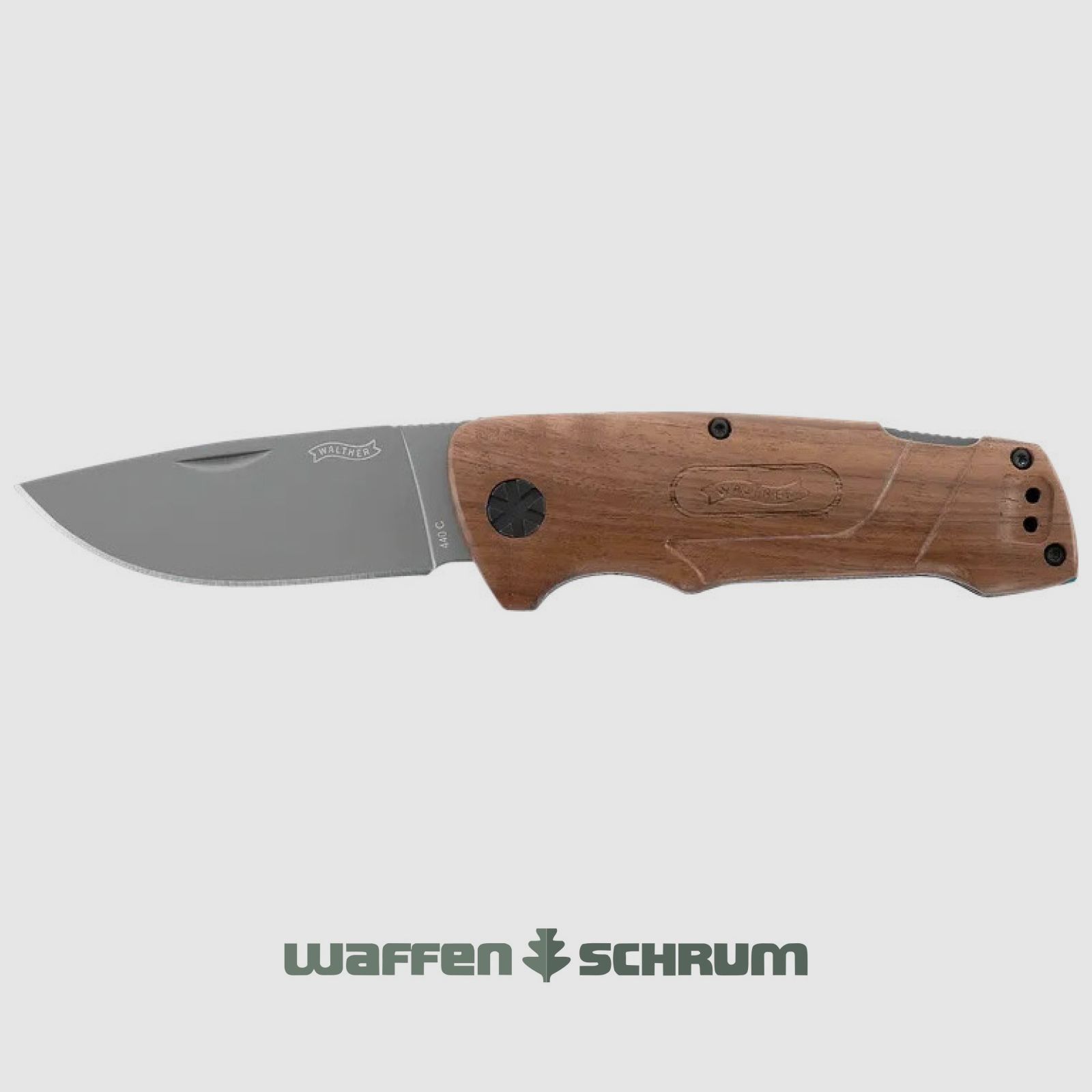 Walther Klappmesser Blue Wood Knife BWK 2