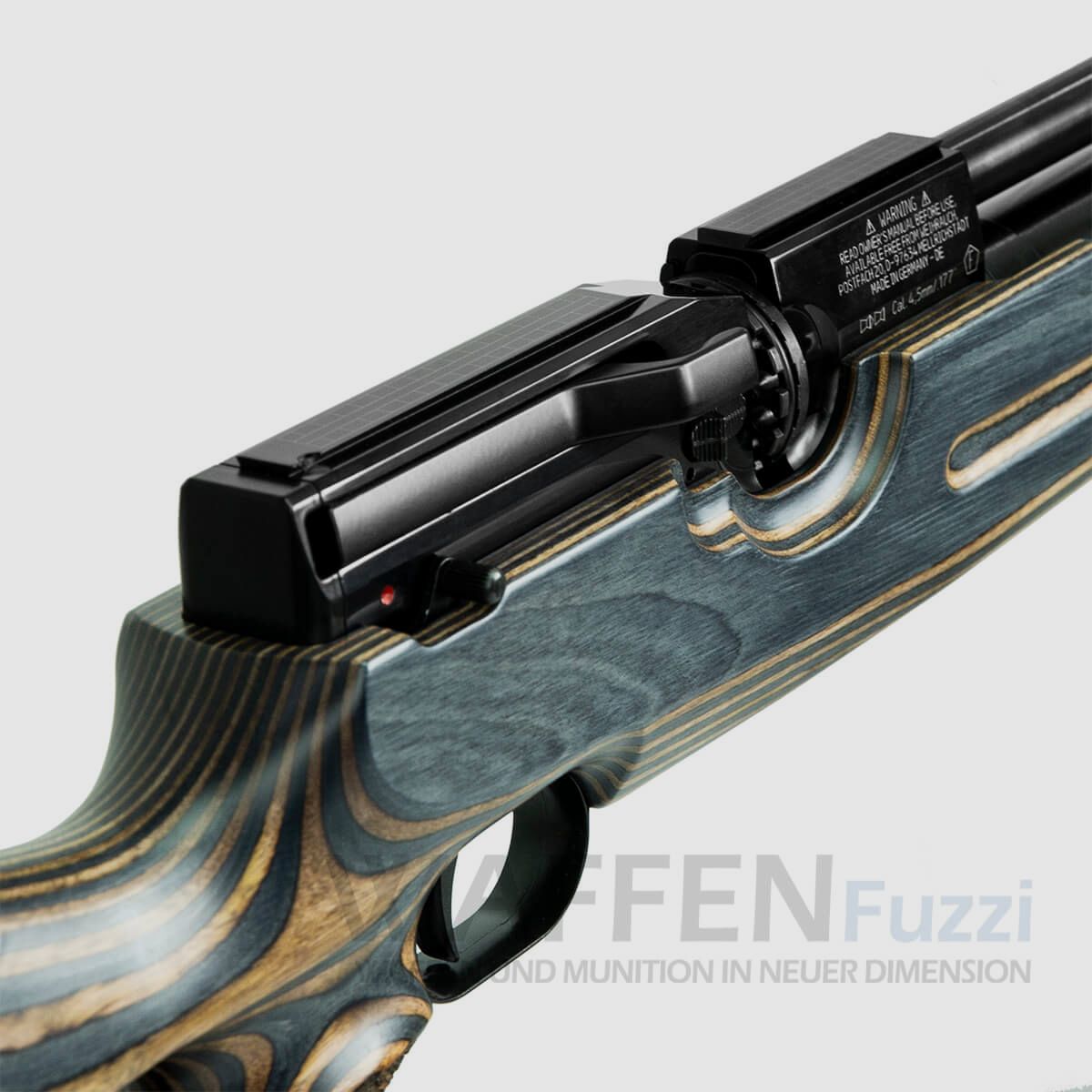Weihrauch HW 100 T kal. 5,5 mm wiatrówka PCP z laminowaną osadą, zdjęcie 3 z 6