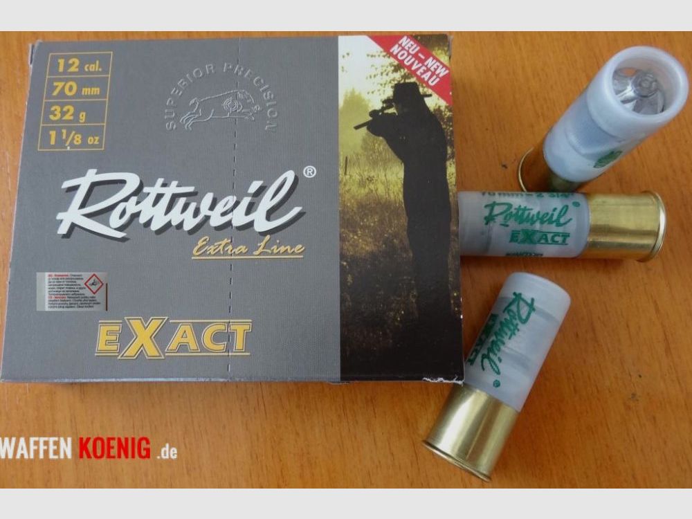 Rottweil Rottweil Exact Flintenlaufpatronen 12/70