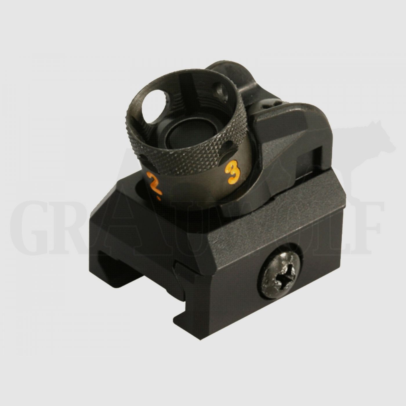 Heckler & Koch Mira de tambor para MR308 para 16,5", Altura de línea de mira 28,4 mm