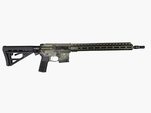 Schmeisser AR15 DYNAMIC OD Green M5FL semi-automatic rifle available immediately +20€ nationwide shipping