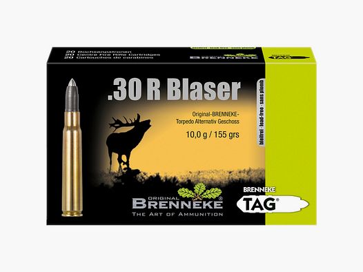 Brenneke .30R Blaser TAG 10g/155grs.
