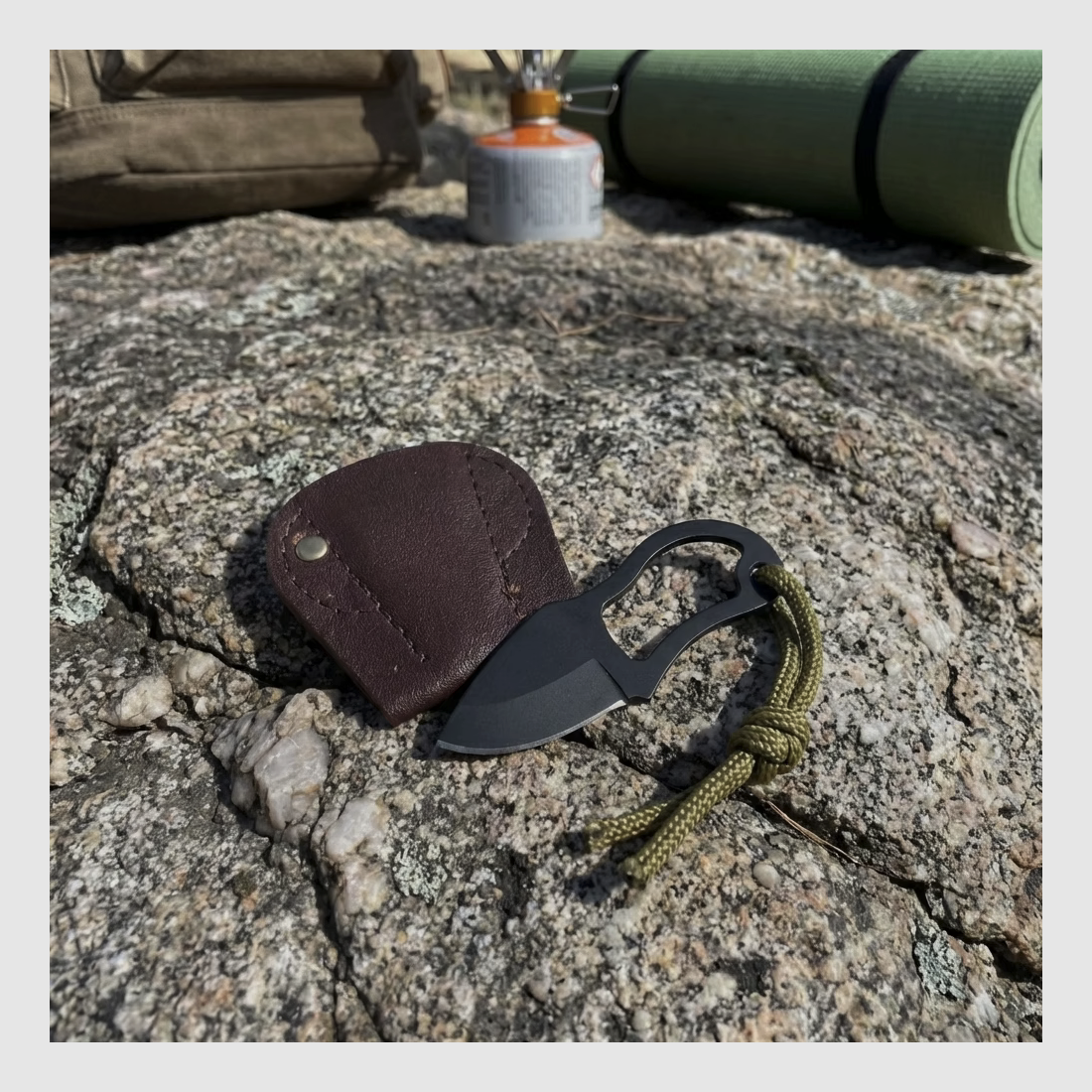 Mini coltello a artiglio – Coltello EDC fisso in acciaio inox 3Cr13 – Outdoor, survival, coltello da caccia, immagine 2 di 2