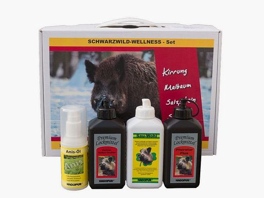 Hagopur Schwarzwild-Wellness-set