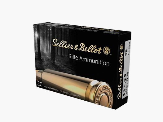 Amunicja S&B kal. 9,3x72R 12,5 g / 193 gr - SP