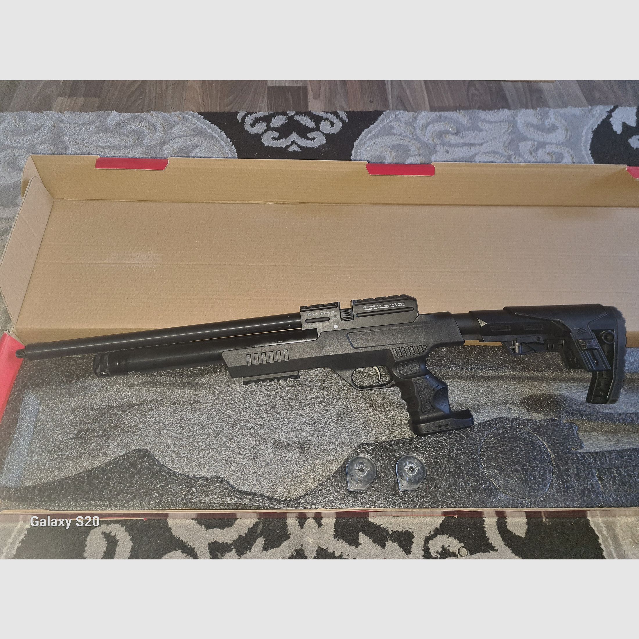 Karl Arms Puncher NP 03 en 5,5 Neuf + exportation Ressort. Pression d'air PCP
