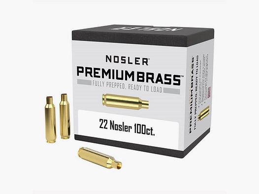 22 NOSLER BRASS 100/BOX