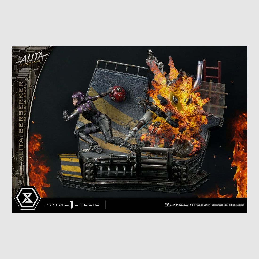 Alita: Battle Angel Statue 1/4 Alita Berserker Motorball Tryout Bonus Version 64 cm | 43075