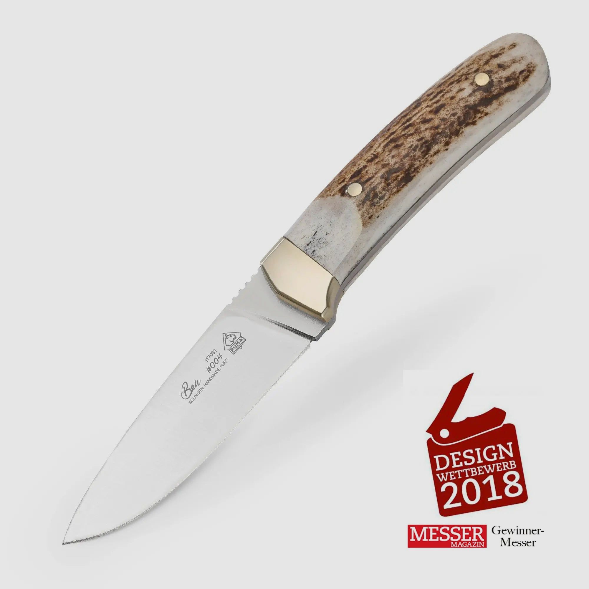 PUMA ben "Gewinner des Design-Wettbewerbes vom Messer Magazin"