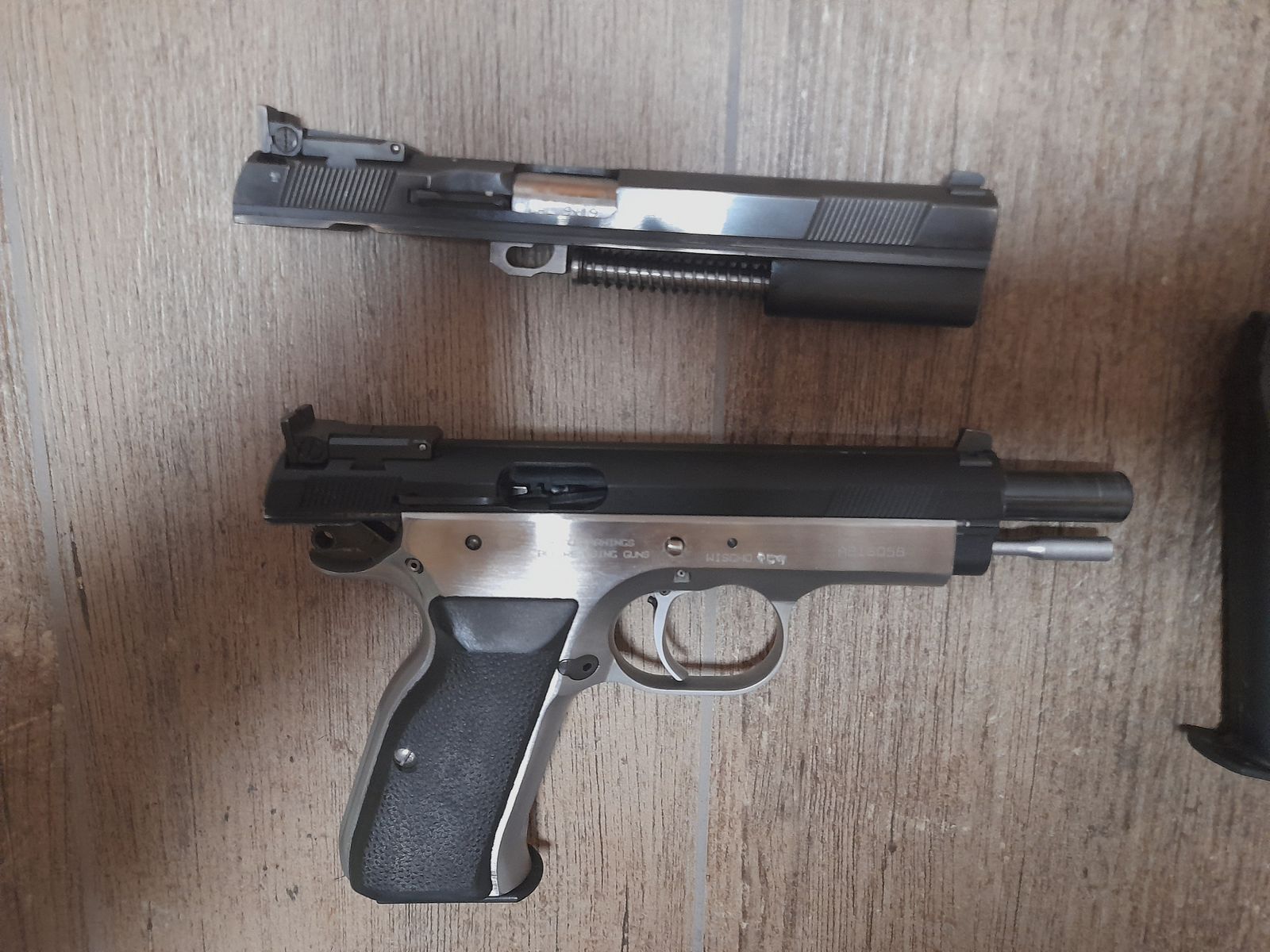 Tanfoglio Ultra Match Duotone 9mm with .22 conversion system