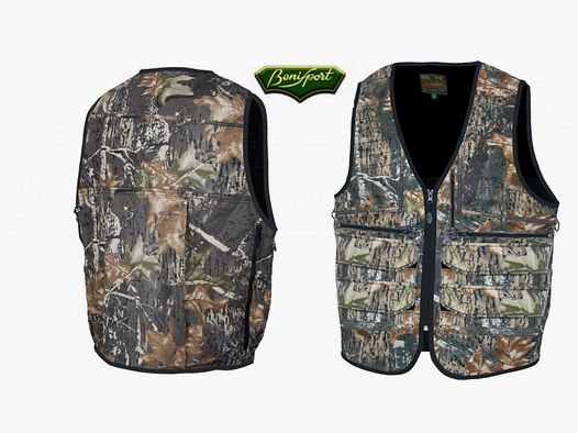 BENISPORT Gilet selva color bosco 769