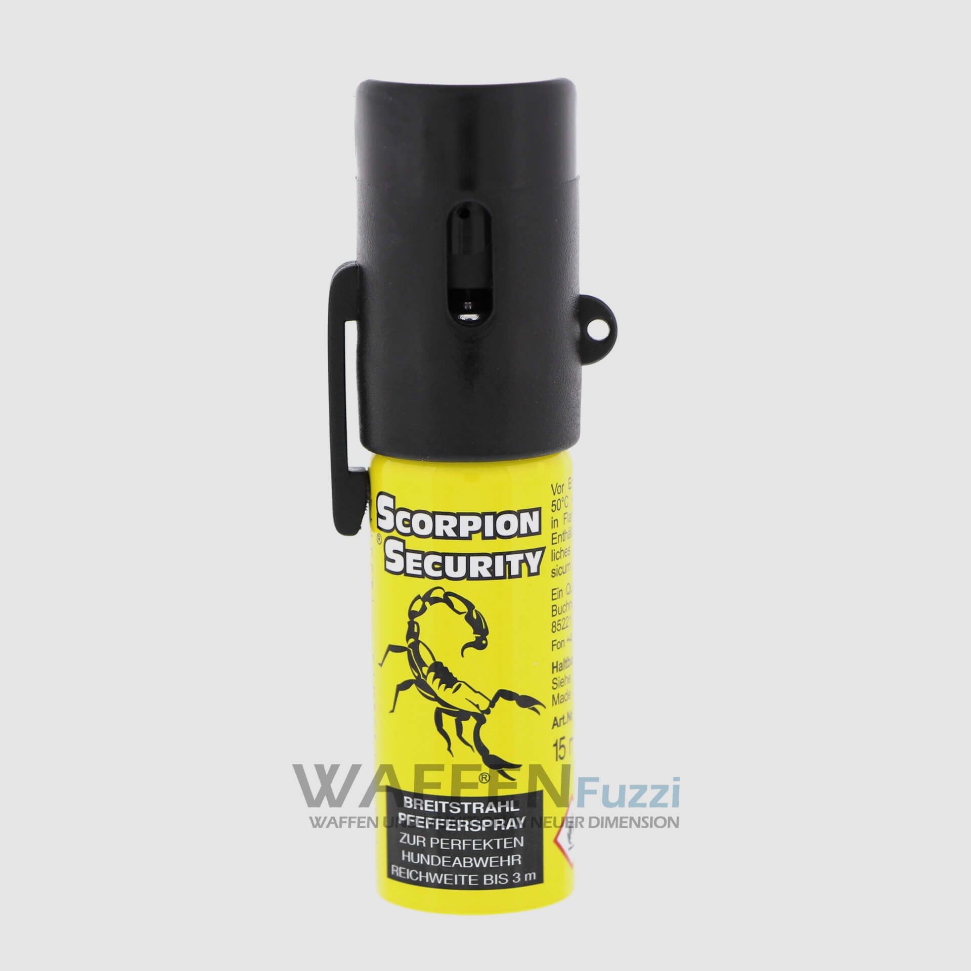 Pfeffer Gasspray 15 ml Scorpion Security
