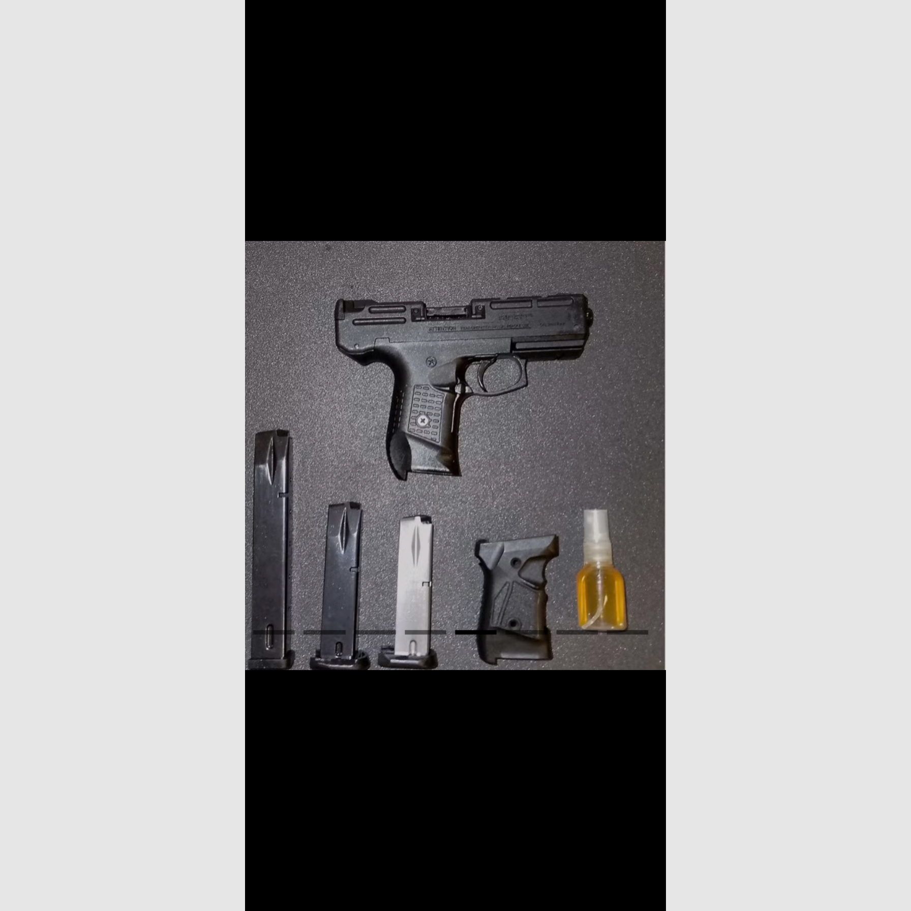 VK Zoraki 925 + Zoraki 914 Umrüst Kit Schwarz PTB 1005