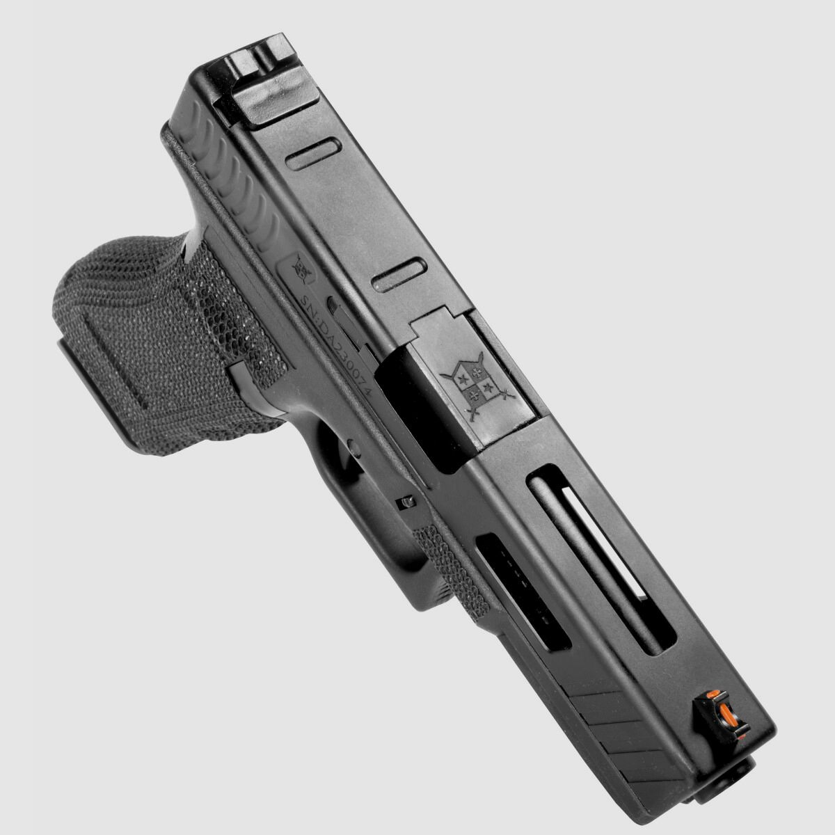 P01 GBB Airsoft Pistole in Schwarz | Delta Armory