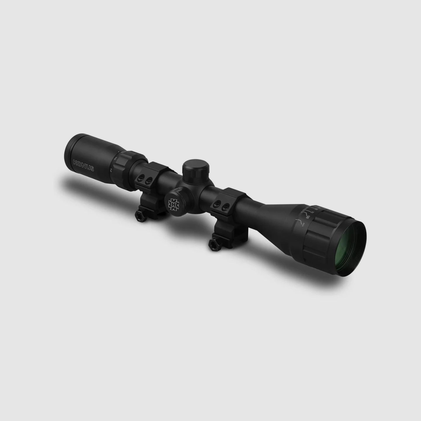 Konus Fighter 4-12x40 réticule Ballistic - Lunette de tir