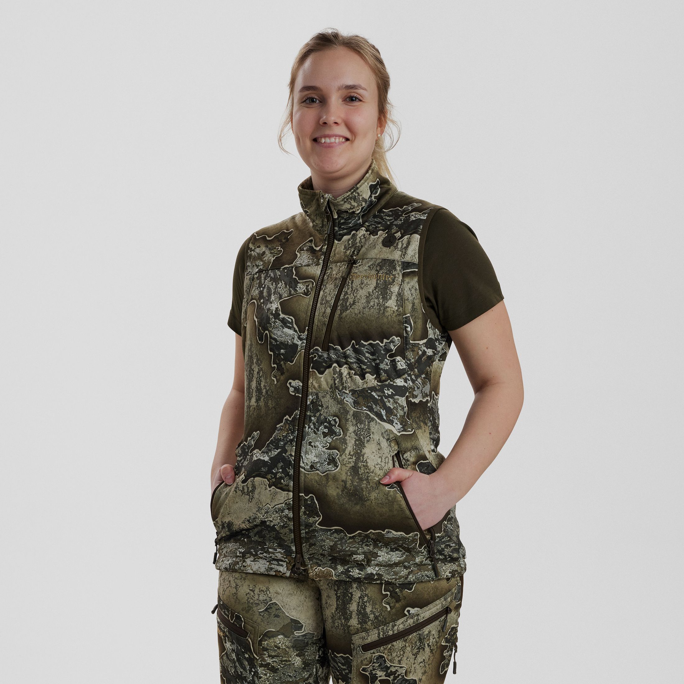 Lady Excape Softshell Weste - REALTREE EXCAPE™ – Kleidergröße Damen: 44