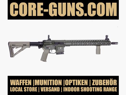 Sondermodell: Schmeisser M5FL in OD Green mit Magpul FDE Anbauteilen direkt ab Werk. Besseres noch besser machen. Made in Germany