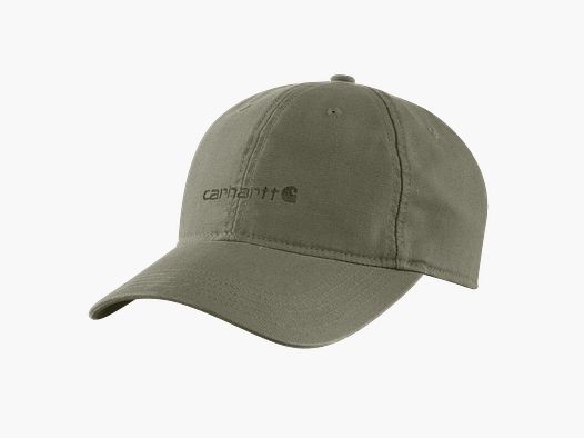 Carhartt Canvas Embroidered Graphic Cap Women Dusty Olive