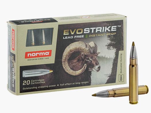 Norma 9,3x62 EVOSTRIKE 184 grains / 11,9 g - 9.3x62 Evostrike 184 gr / 11.92 g