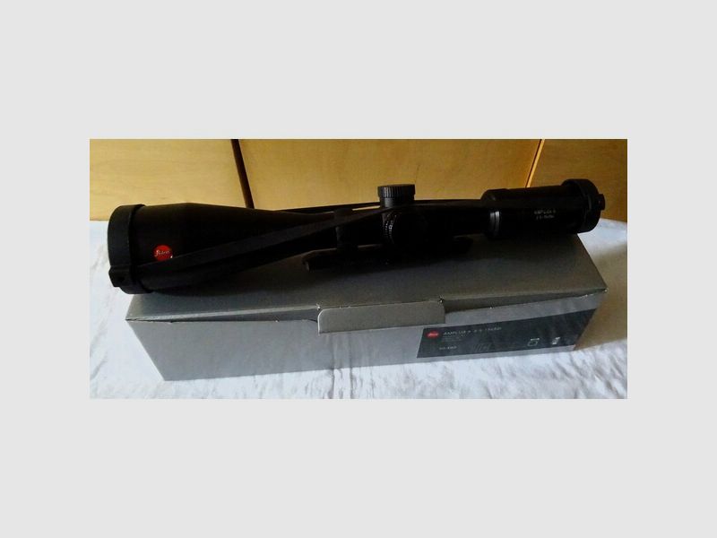 Leica Amplus 2,5-15x56 mit Dentlermontage Oberteilen