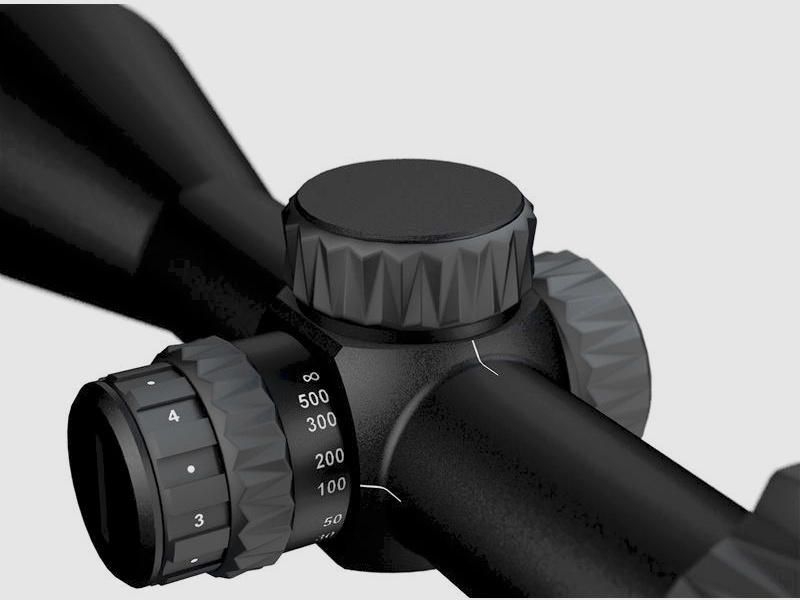 Meopta telescopio di puntamento Optika6 3–18x56 RD SFP 4C