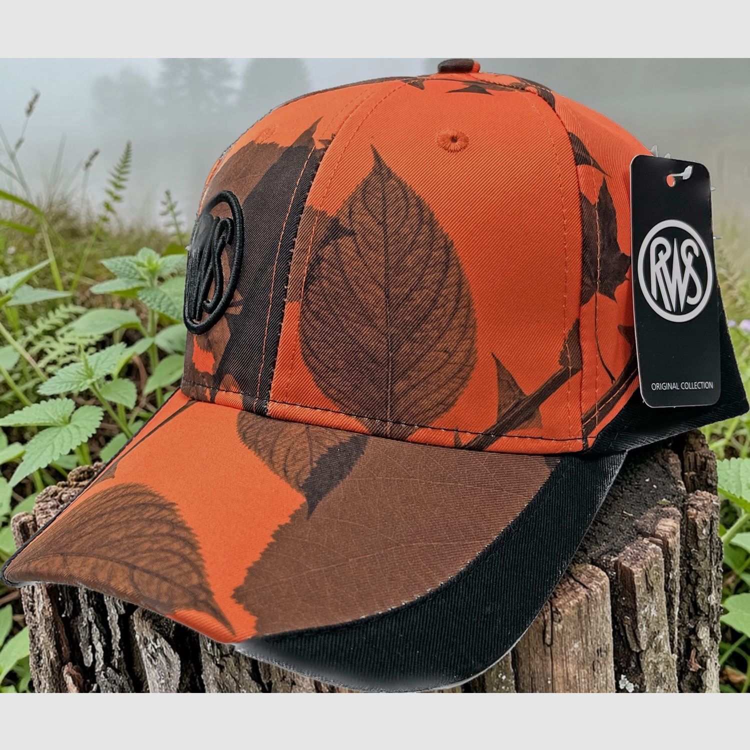 RWS CAP oranje camo / zwart