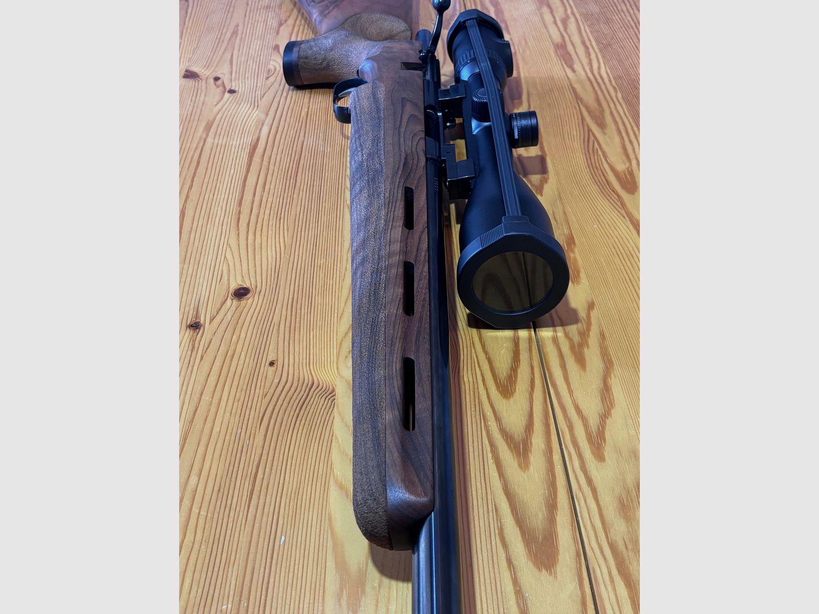 Weihrauch HW 66 Jagdmatch .222 Rem – Neuwertig / Erst 400 Schuss / Mündungsgewinde / Matchabzug