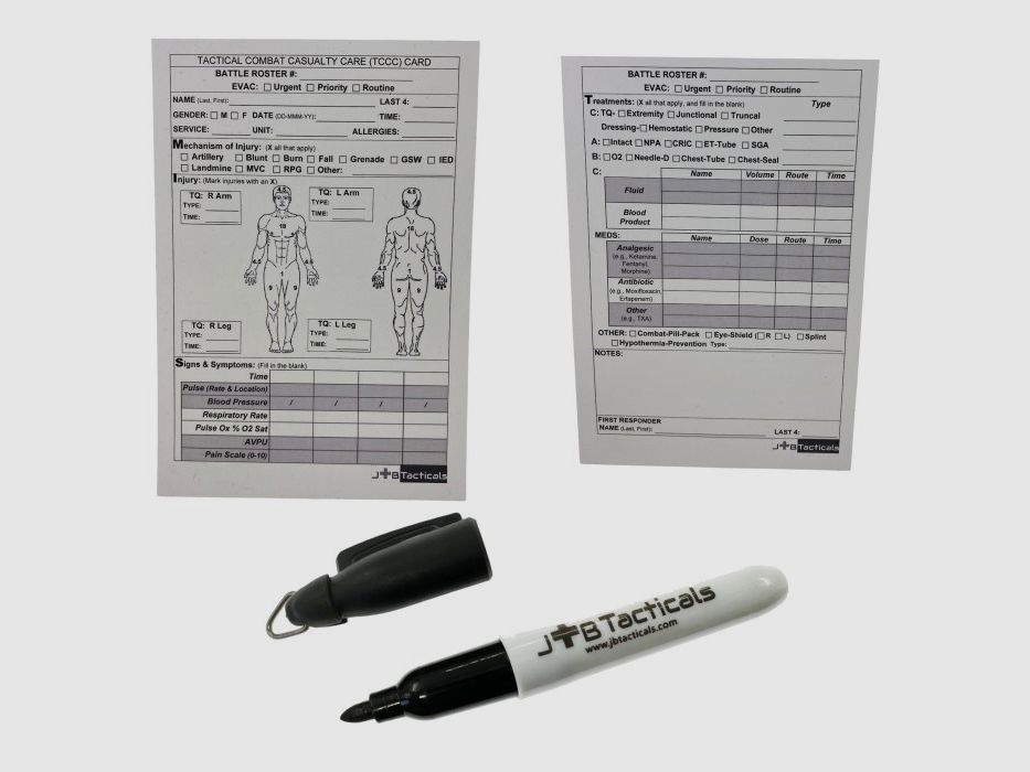 JB tactical - Apteczka taktyczna IFAK II NATO standard – zgodna z TCCC (17 elementów) - czarna, zdjęcie 17 z 18