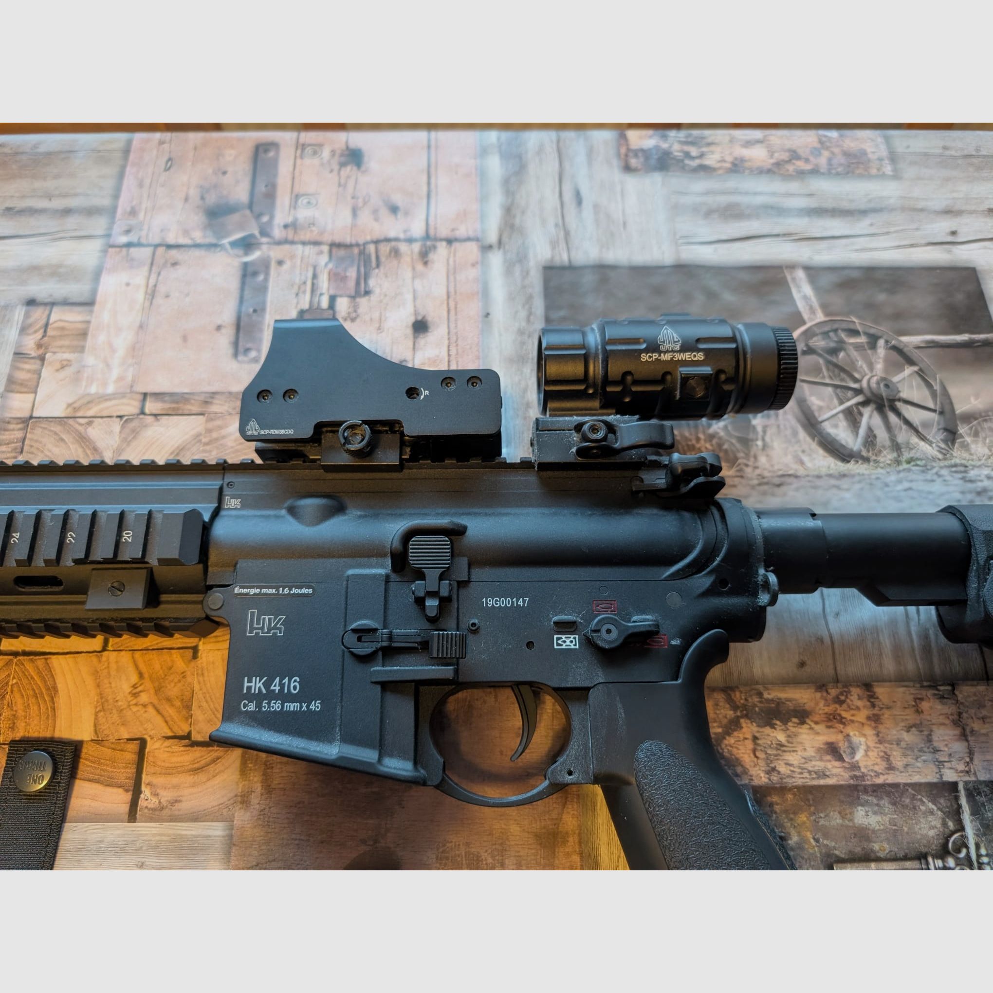 VFC Heckler&Koch HK416 S-AEG czarny