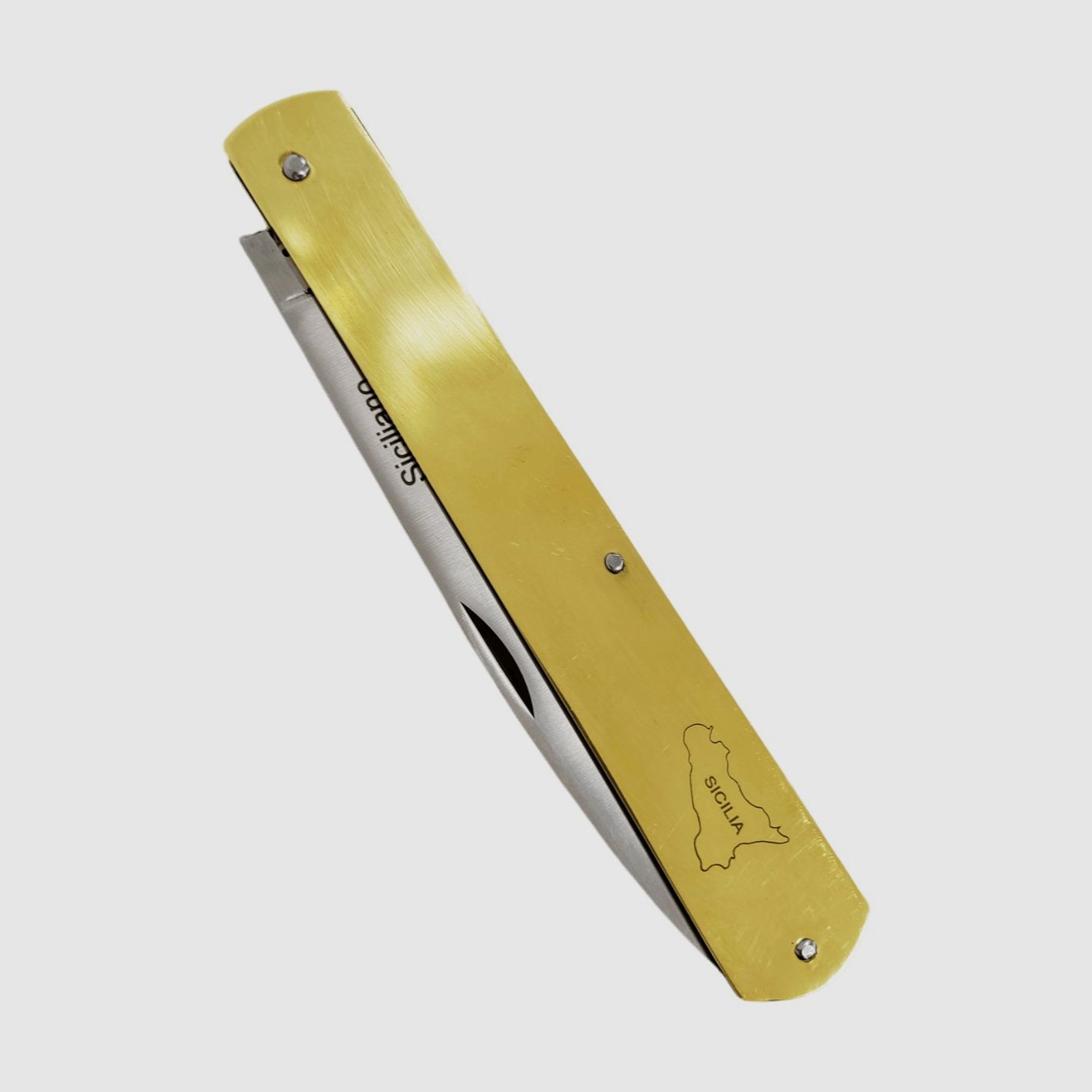 Sizilianisches Messer 25 cm Messinggriff, Bild 3 von 3