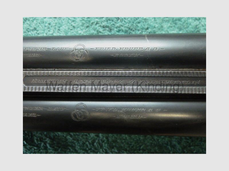 Fusil à deux canons Anschütz