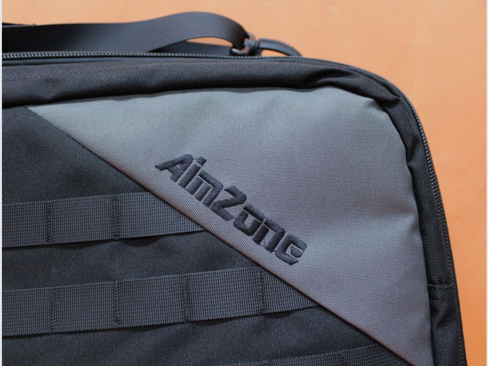 AimZone AimZone Riflebag 105H negro/gris bolsa de rifle (aprox. 106x36x6cm) acolchada con correa para el hombro/ MOLLE