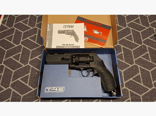 TR50 Gen2 T4E Revolver Co2 cal .50 - Neu!