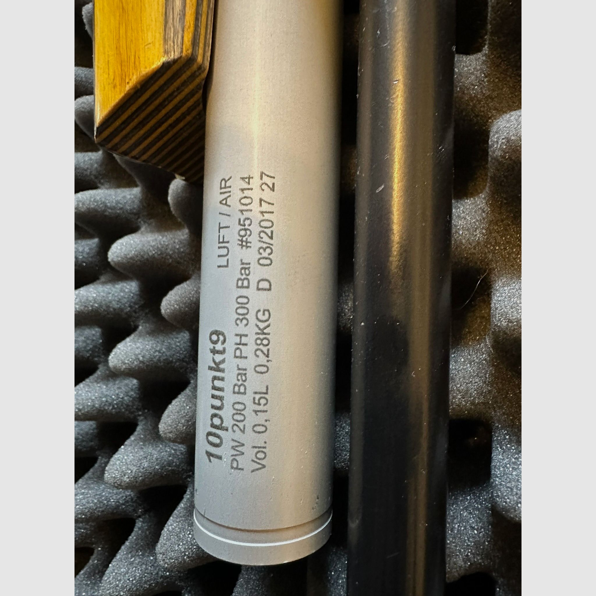Anschütz 8002 Jugend Match Luftgewehr m. Kartusche bis 3/2027