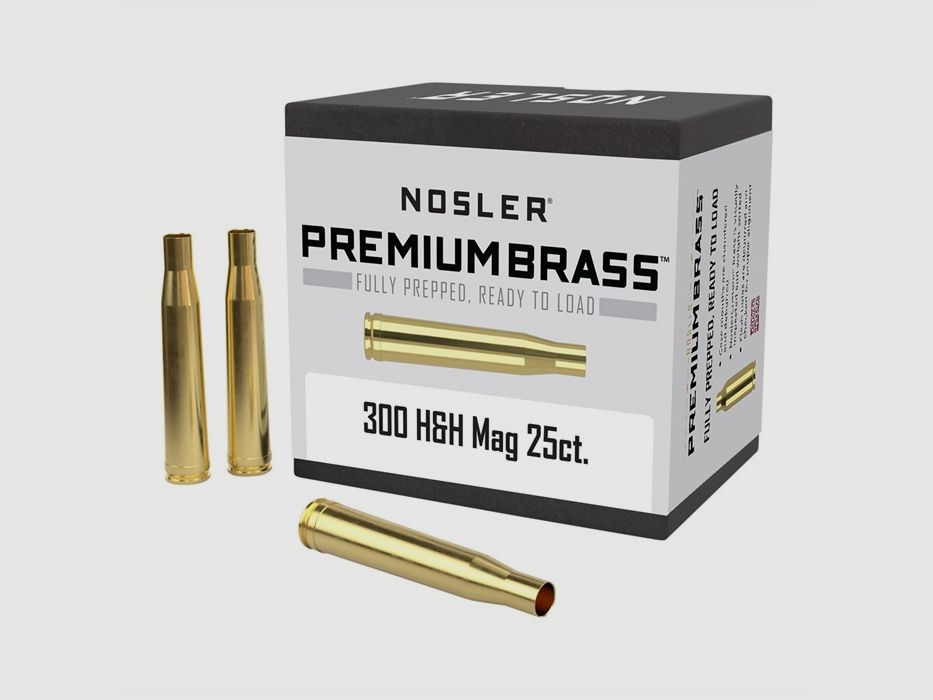 NOSLER 300 H&H MAGNUM CARTUCCE 25/SCATOLA, immagine 1 di 2