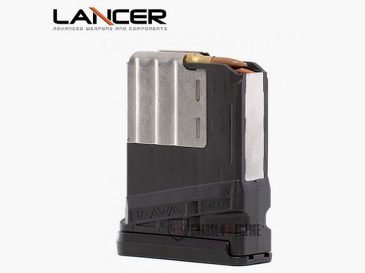 LANCER Opaque Magazine 10 Rounds Cal. 308 Win for Sr-25, Xcr, Dpms, Sig716