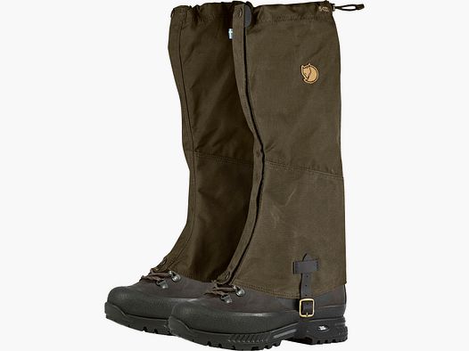 FJÄLLRÄVEN Singi Gaiters Verde Oliva Oscuro