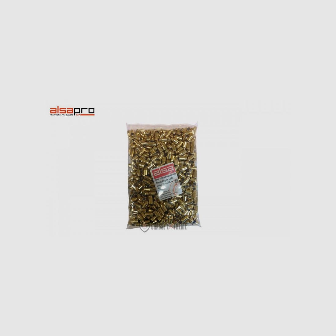 500 Geschosse ALSA PRO Kal. 9mm 158gr FMJ