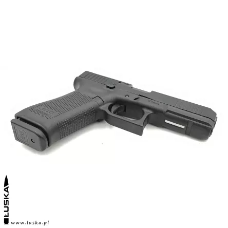 Pistola GLOCK 17 GEN. 5 MOS cal. 9x19 (versión «Glock do Brasil»; miras de acero con tritio; 3 cargadores; 4 placas), imagen 3 de 5