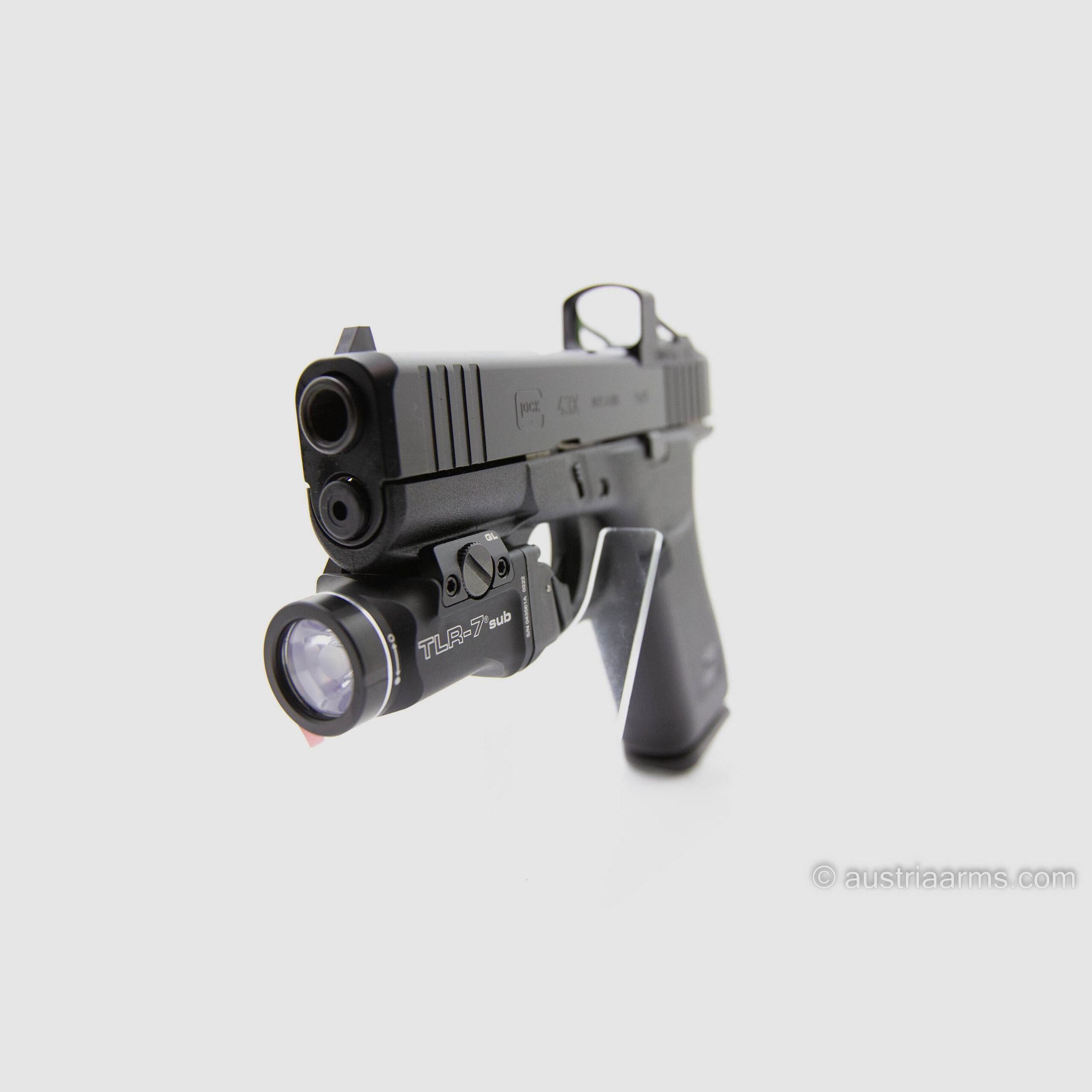 Glock 43X Optics Ready: including Shield RMSc Reddot + Streamlight TLR-7 sub, image 2 of 2