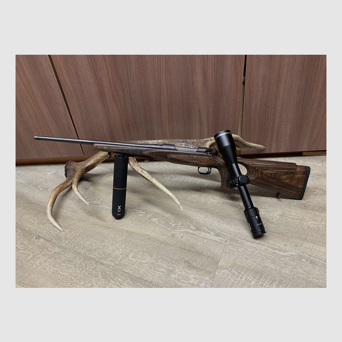 Mauser M12 Max, mit Minox Allrounder 3-15x56, mit Schiene