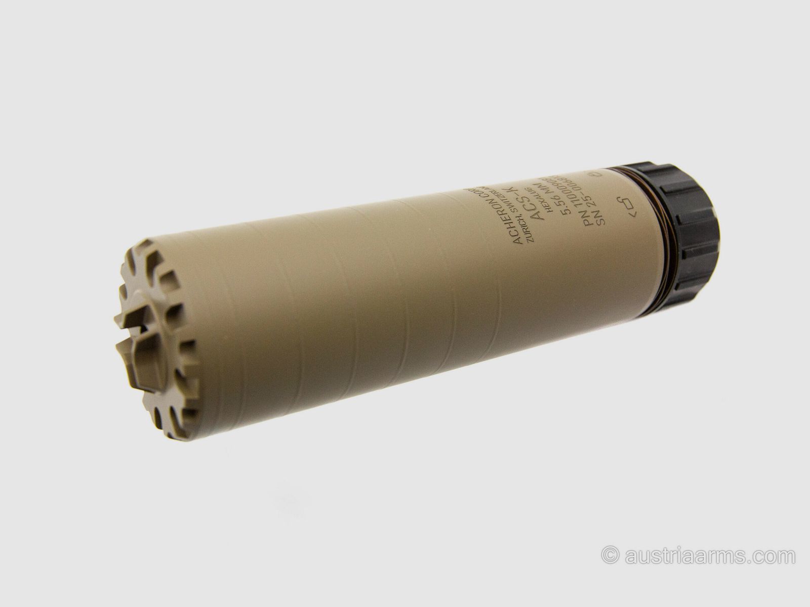 Acheron ACS-K TITAN Hexalug Silencer 5.56mm FDE, image 1 of 2