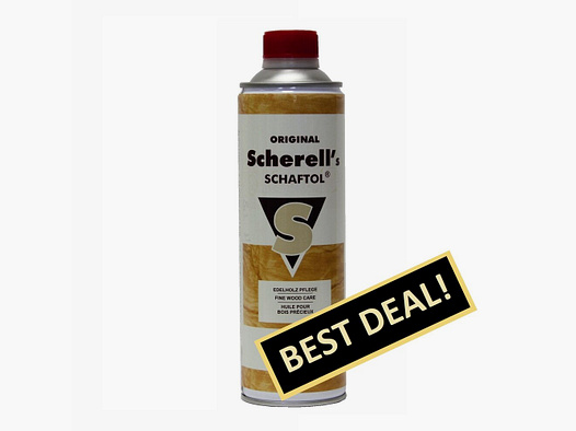Scherells Schafftol huile pour crosse, claire 500 ml bidon