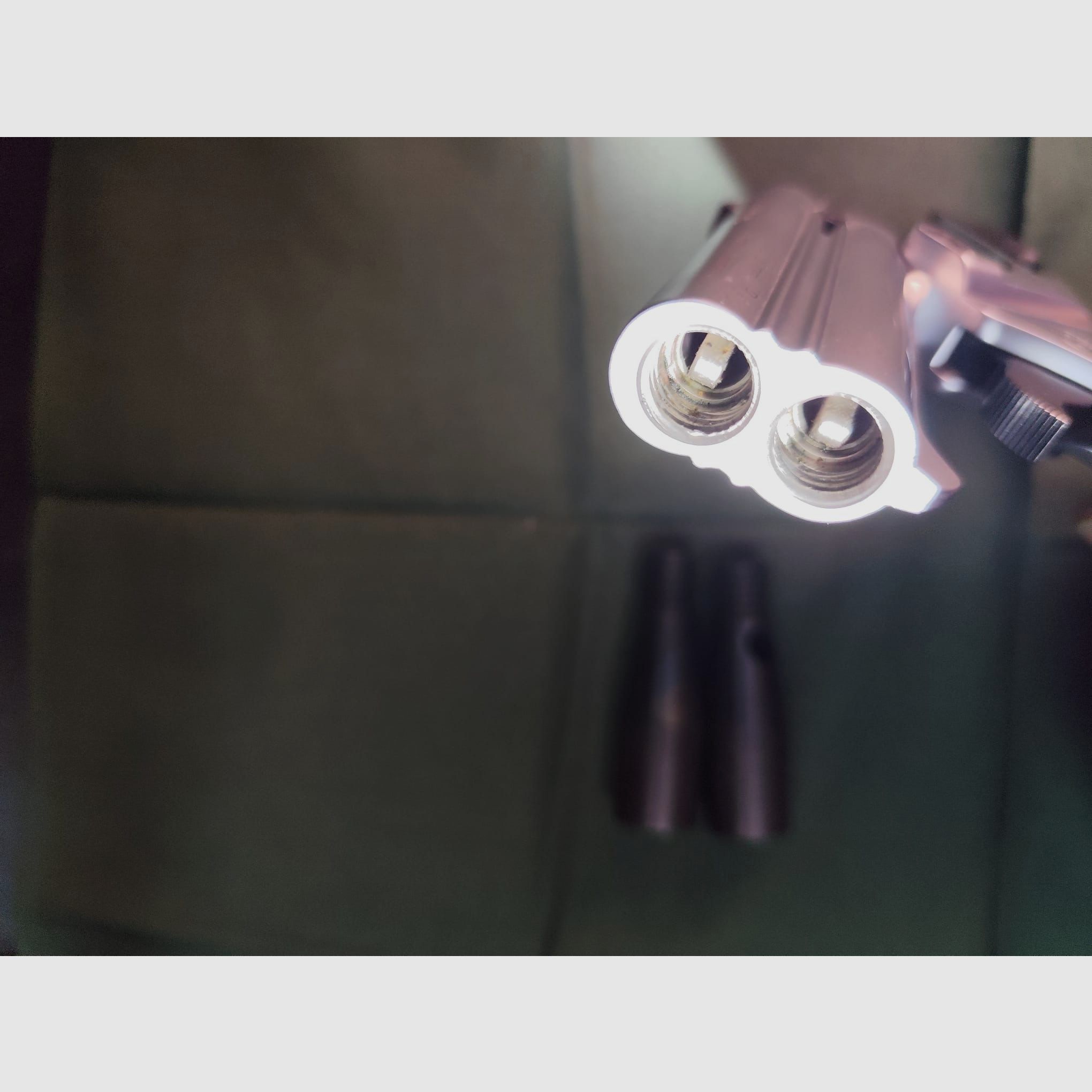 Röhm Derringer 9mm Knall Acero Inoxidable Nuevo