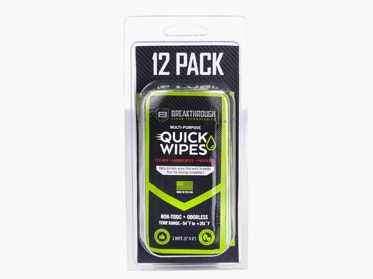 BREAKTHROUGH® CLP Quick Wipes 12 SZT