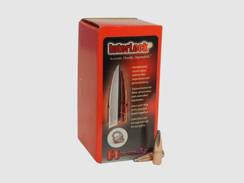 Proiettile Hornady 6,8mm/.270/.277 INTERLOCK SP 130GR 100 pezzi