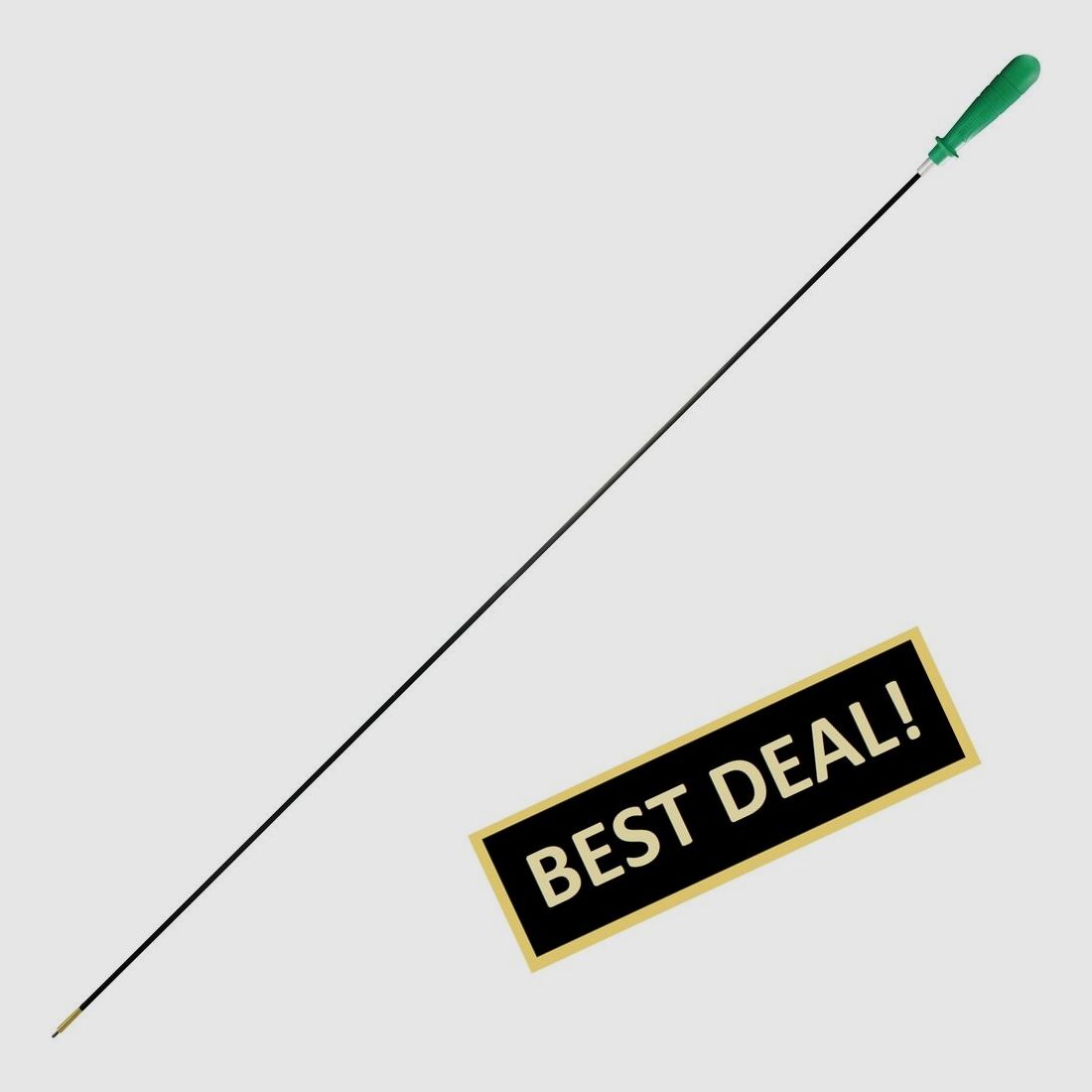 BALLISTOL Carbon Putzstock - Set 3-teilig lang, Wischlänge 93 cm, Ø 5 mm, Außengewinde 1/8