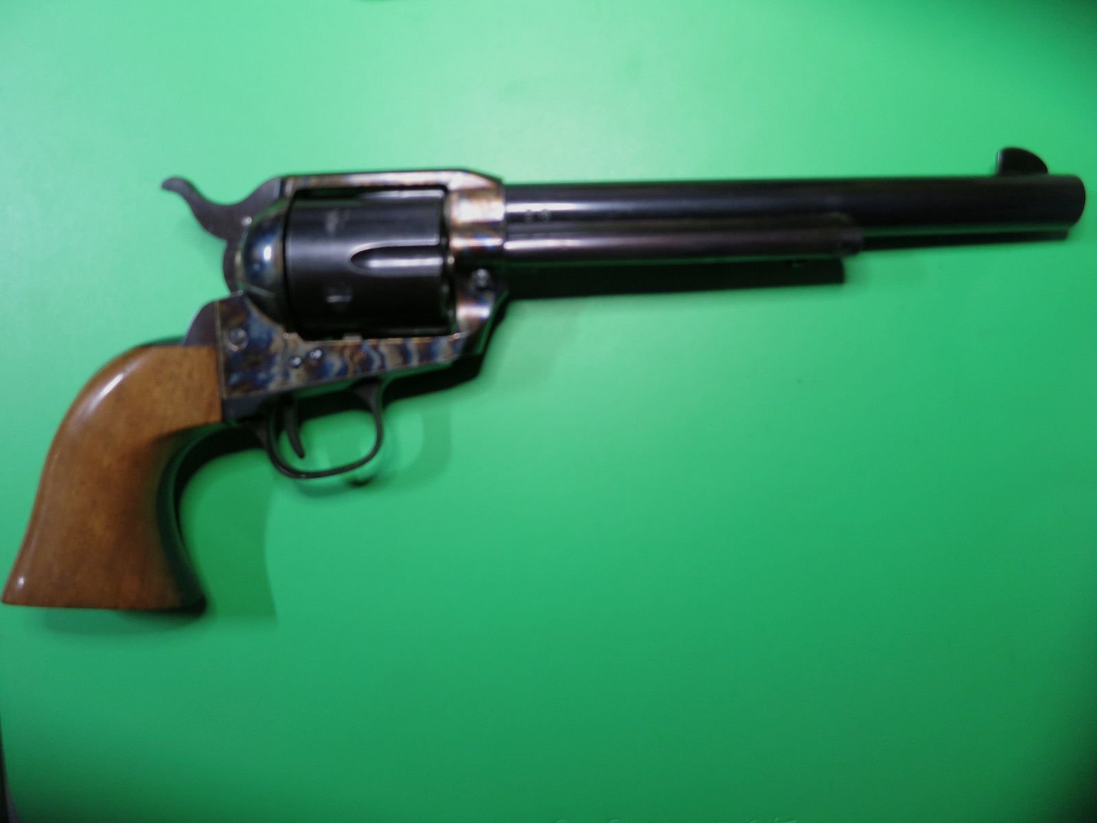 Western revolver, Armi Jäger (Dakota) Italy Frontier Buntline, caliber .45 Colt, replica: Colt M1873 #74, image 1 of 11